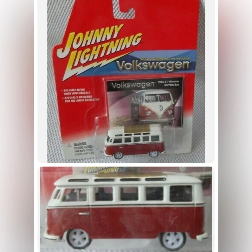 1965 VOLKSWAGEN VW 21 WINDOW SAMBA BUS Johnny White Lightning '02 VW Ser…